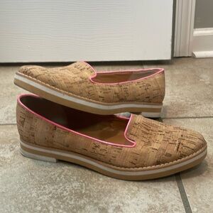 Circus by Sam Edelman Size 8.5 Addison Cork Slip-on‎ Loafer Flats